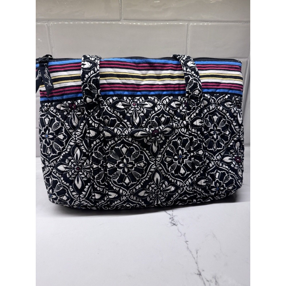 Vera Bradley Tote Bag 'Barcelona' Pattern - Picture 2 of 10